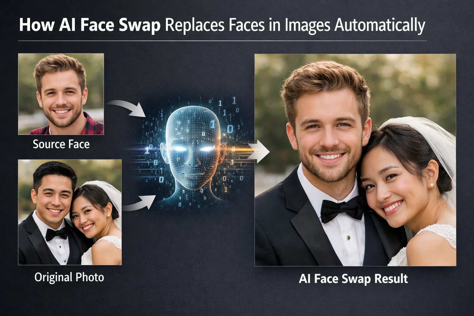 How AI Face Swap Replaces Faces in Images Automatically